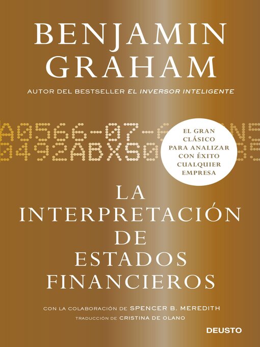 Title details for La interpretación de estados financieros by Benjamin Graham - Available